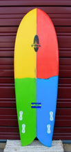 Load image into Gallery viewer, FOIL 5'4" Calypso Retro Fish