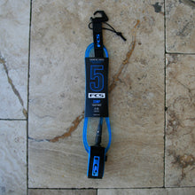 Load image into Gallery viewer, FCS Essential Competition Leash Blue/ Black