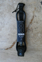 Load image into Gallery viewer, FCS Essential Regular Leash Black/ Grey