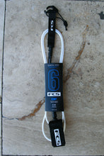 Load image into Gallery viewer, FCS Essential Competition Leash Black/ White
