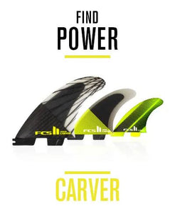 FCS II Carver Eco Blend Neo Glass Tri Fins