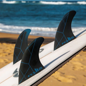 FCS II Kolohe Andino PC Tri Fins Black and Blue