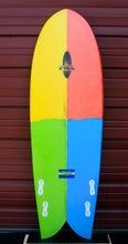 Load image into Gallery viewer, FOIL 5&#39;6&quot; Calypso Retro Fish
