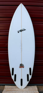 5'8" FOIL "The Bulldog" short board surfboard