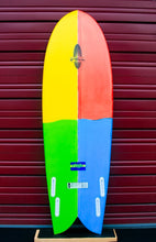 Load image into Gallery viewer, FOIL 5&#39;8&quot; Calypso Retro Fish
