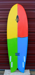 FOIL 6'0" Calypso Retro Fish