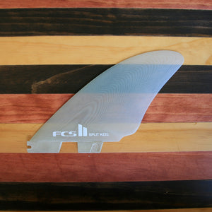 FCSII Split Keel PG Quad Fins