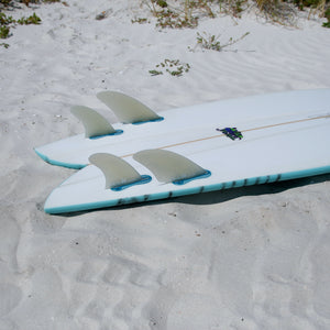 FCSII Split Keel PG Quad Fins