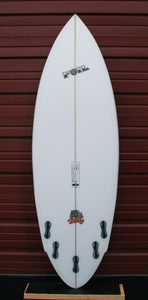 5'10" FOIL "The Bulldog" short board surfboard