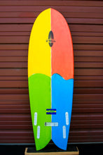 Load image into Gallery viewer, FOIL 5&#39;6&quot; Calypso Retro Fish
