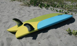 FCS II Mark Richards Twin + Stabilizer Fins