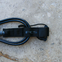 Load image into Gallery viewer, FCS Essential Regular Leash Black/ Grey
