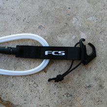 Load image into Gallery viewer, FCS Essential Competition Leash Black/ White
