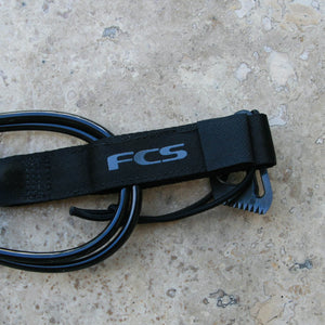 FCS Essential Competition Leash Black/ Grey