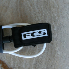 Load image into Gallery viewer, FCS Essential Competition Leash Black/ White
