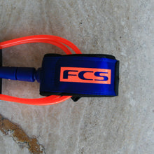 Load image into Gallery viewer, FCS Essential Competition Leash Blood Orange/ Navy
