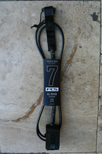 FCS Essential Regular Leash Black