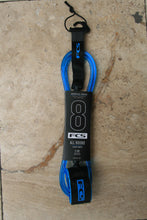 Load image into Gallery viewer, FCS Essential Regular Leash Blue/ Black
