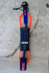 FCS Essential Competition Leash Blood Orange/ Navy