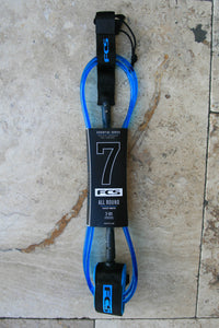 FCS Essential Regular Leash Blue/ Black